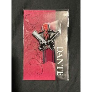 Devil May Cry 5 Dante Emblem Brooch Capcom Store Limited Edition DMC Pin Badge